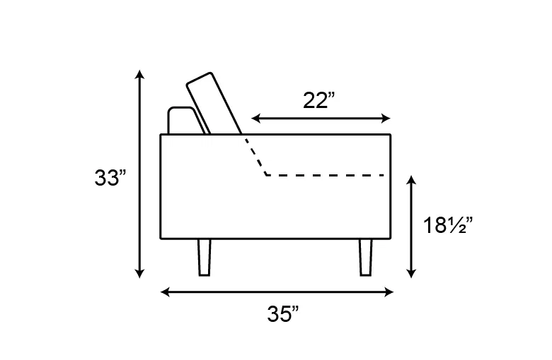 Fjords Quickship Nordic Sofa