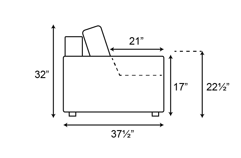 Fjords Quickship Sonja Sleeper Sofa