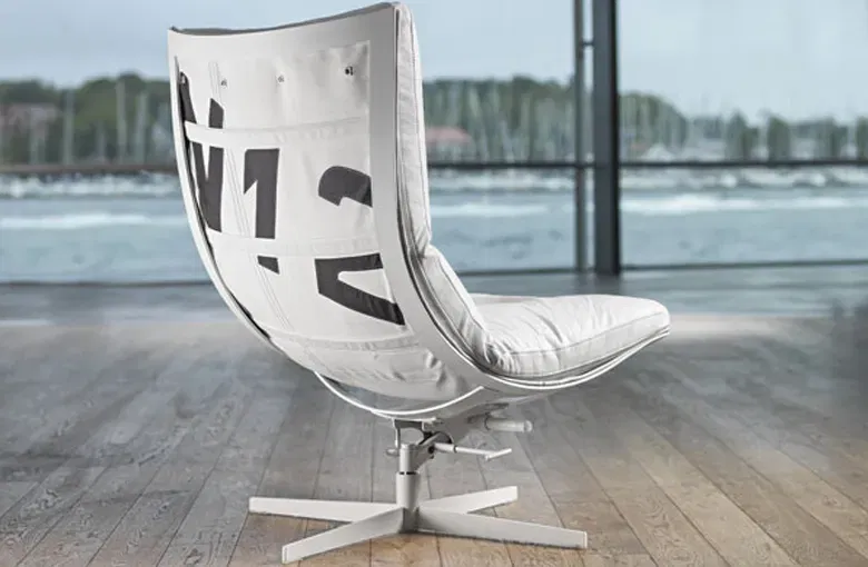 Fjords Quickship Spinnaker Lounge Chair