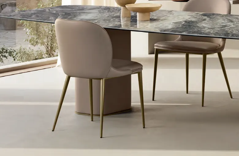 Gamma Quickship Medea Dining Chair