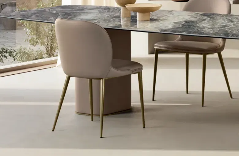 Gamma Quickship Medea Dining Chair