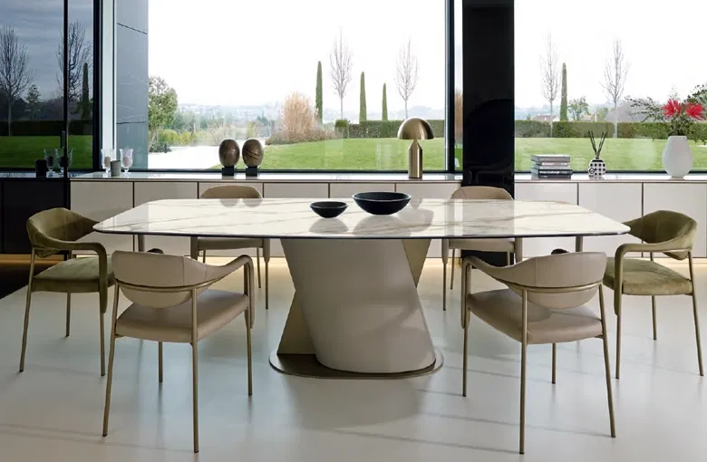 Gamma Quickship Spider Dining Chair