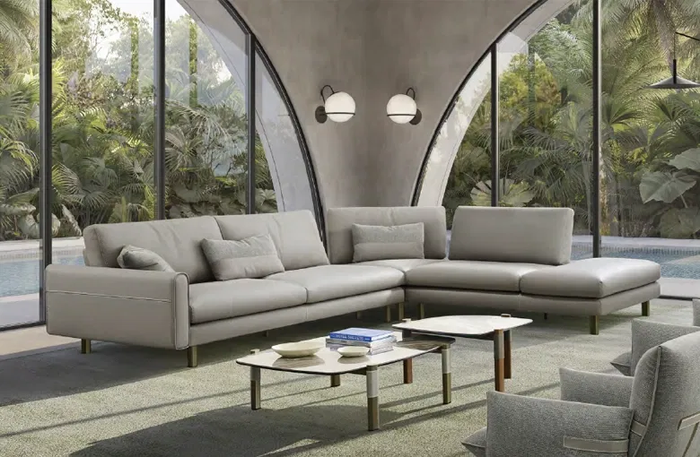 Gamma Quickship Summer Sectional