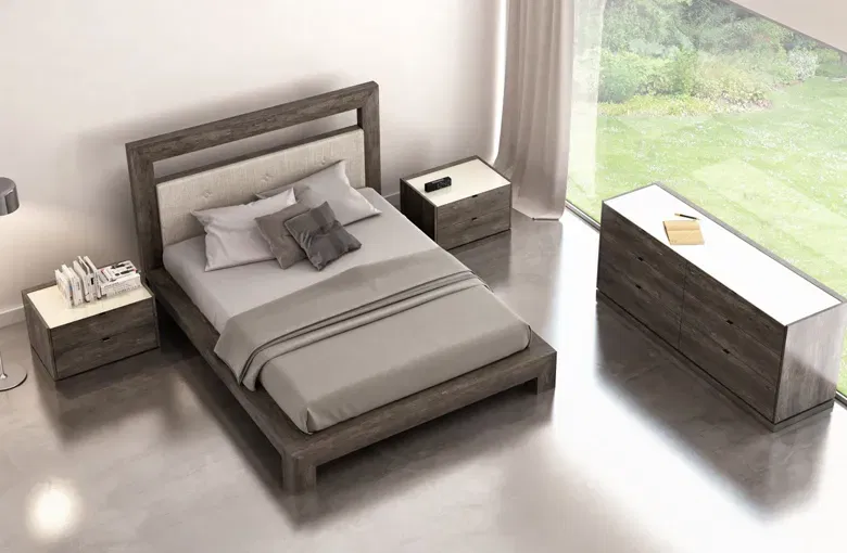 Huppe Cloe Wood Bed