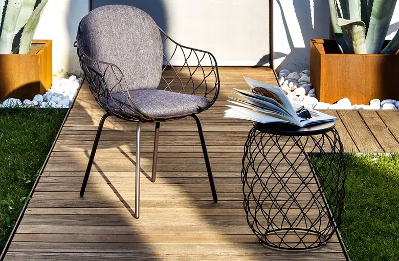Magis Pina Metal Leg Dining Chair
