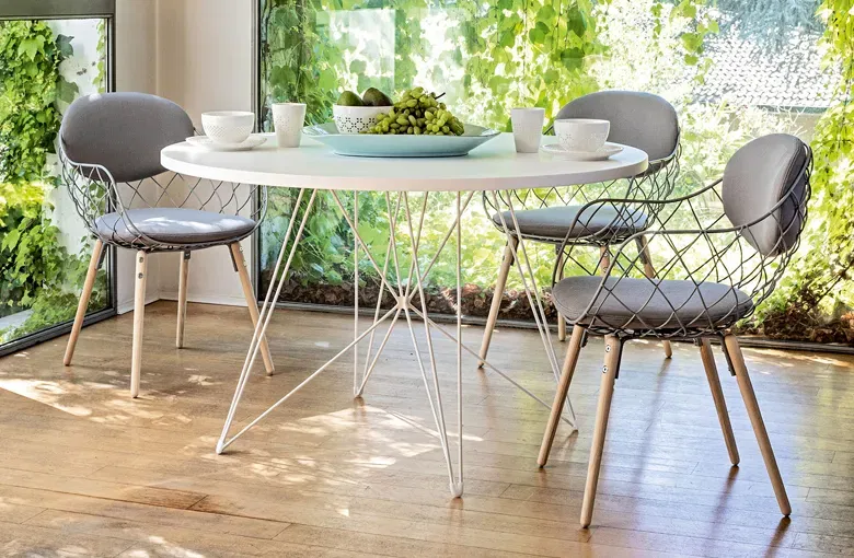 Magis Pina Wood Leg Dining Chair