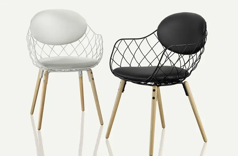 Magis Pina Wood Leg Dining Chair