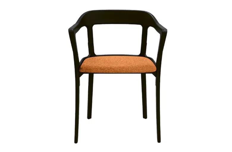 Magis Steelwood Upholstered Dining Chair