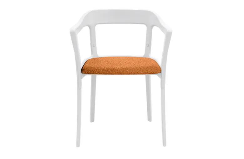 Magis Steelwood Upholstered Dining Chair