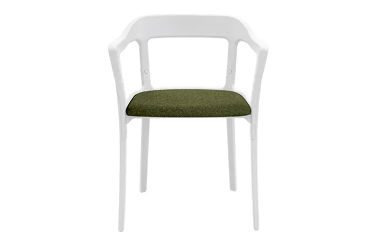 Magis Steelwood Upholstered Dining Chair