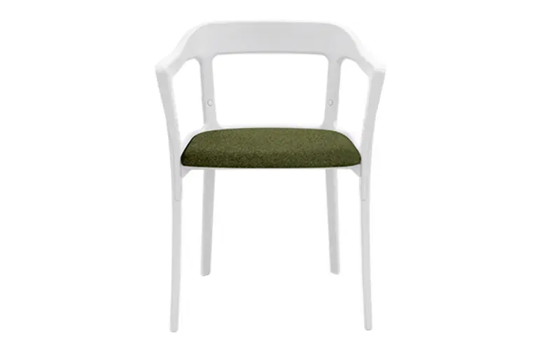 Magis Steelwood Upholstered Dining Chair