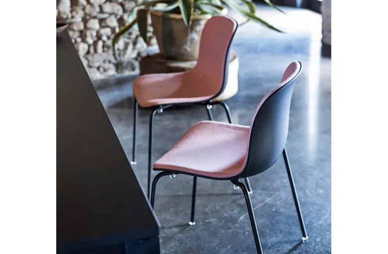 Magis Troy Metal Leg Dining Chair