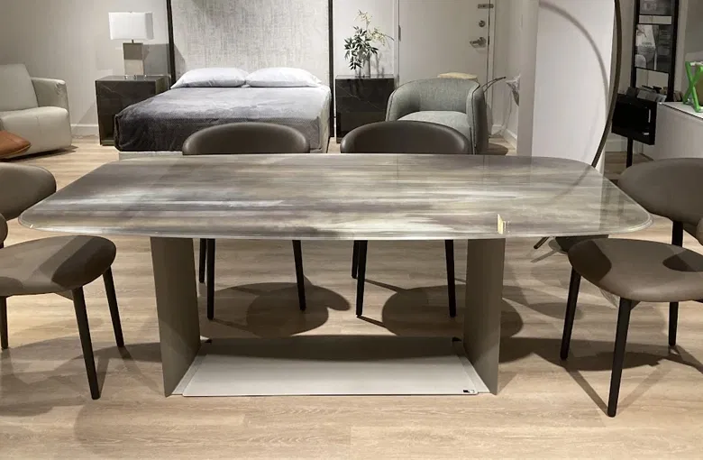 Sample Sale Dragon Crystalart Dining Table Sale: $4,884 | Retail: $8,140