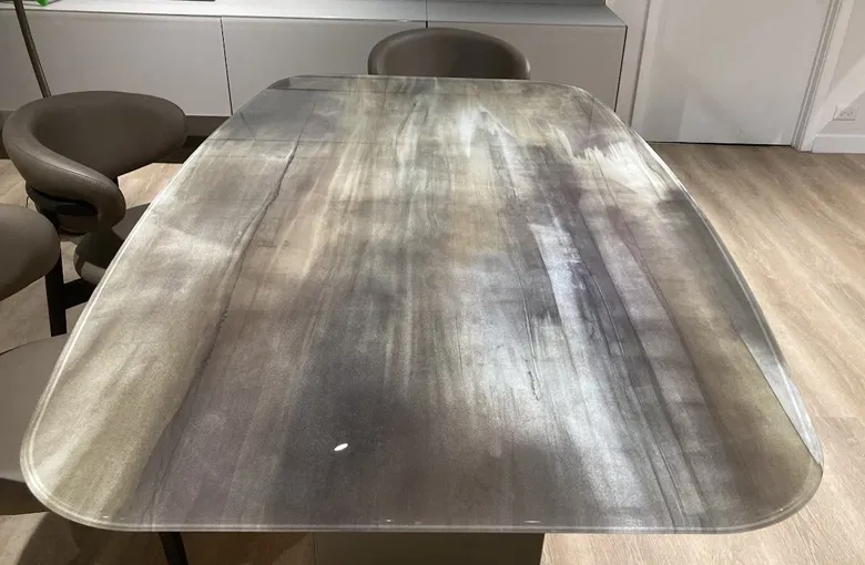 Sample Sale Dragon Crystalart Dining Table Sale: $4,884 | Retail: $8,140