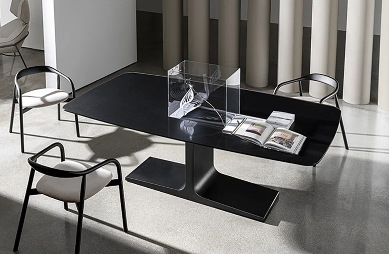 Sovet Palace Shaped Extension Dining Table